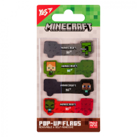 Стікер-закладка Yes Pop-up Minecraft пластик 80 шт (170427) Diawest
