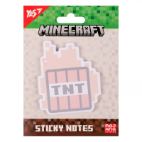 Папір для нотаток Yes з липким шаром фігурний Minecraft TNT 40 аркушів (170397) Diawest