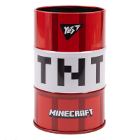 Підставка для дрібниць Yes бочка Minecraft метал, червоний (470497) Diawest