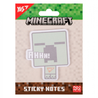 Папір для нотаток Yes з липким шаром фігурний Minecraft Creeper 40 аркушів (170398) Diawest