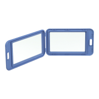 Бейдж Buromax вертикальний, 69 х 111мм, PP+PVC, синьо-сірий (BM.5414-95) Diawest