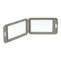 Бейдж Buromax вертикальний, 69 х 111мм, PP+PVC, сірий (BM.5414-09) Diawest