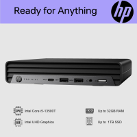 Комп'ютер HP Pro 400 G9 Mini / i3-13100T, 8, 512, WiFi, кл+м (885G3EA) Diawest