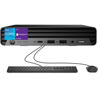 Комп'ютер HP Pro 400 G9 Mini / i3-13100T, 8, 512, WiFi, кл+м, Win11P (884V0EA) Diawest