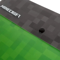 Папка - конверт Yes А4 на кнопці Minecraft (492082) Diawest