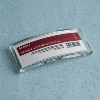 Бейдж Axent акриловий на магніті 4512 (70х30 мм) (4512-A) Diawest