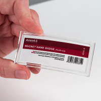 Бейдж Axent акриловий на магніті 4512 (70х30 мм) (4512-A) Diawest