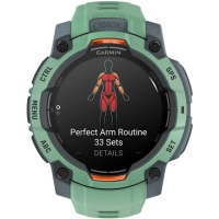 Смарт-годинник Garmin Instinct 3, 45mm, AMOLED, Neo Tropic Bezel w/Neo Tropic Bnd, GPS смарт-годинник (010-02936-01) Diawest