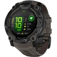 Смарт-годинник Garmin Instinct 3, 50mm, AMOLED, Black Bezel with Charcoal Band, GPS смарт-годинник (010-03020-00) Diawest
