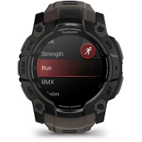 Смарт-годинник Garmin Instinct 3, 50mm, AMOLED, Black Bezel with Charcoal Band, GPS смарт-годинник (010-03020-00) Diawest