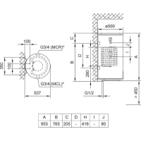 Бойлер непрямого нагріву TIKI Econ MCL 100V9 (700163) Diawest