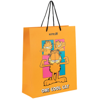 Подарунковий пакет Kite Garfield, 26х32 см (GF25-266) (продається по 5 шт) Diawest