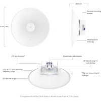 Антена Wi-Fi Ubiquiti UISP-Dish Diawest