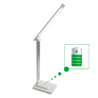 Настільна лампа Євросвітло LED акумуляторна Ridy-10-2-PWR 10 Вт біла Diawest