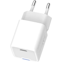 Зарядний пристрій ColorWay GaN Mini 35W PD Port PPS USB-C white (CW-CHS056PD-WT) Diawest