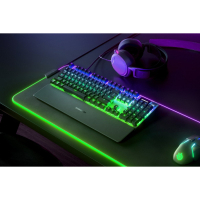 Клавіатура SteelSeries Apex 7 Blue Switch OLED Smart Display USB UA Black (64774) Diawest
