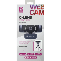 Веб-камера Defender G-lens 2590 QHD 2K 1440p Black (63113) Diawest