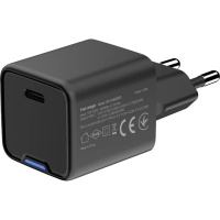 Зарядний пристрій ColorWay GaN Mini 25W PD Port PPS USB-C black (CW-CHS052PD-BK) Diawest