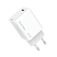 Зарядний пристрій ColorWay GaN Mini 65W PD Port PPS USB-C white (CW-CHS049PD-WT) Diawest