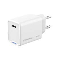 Зарядний пристрій ColorWay GaN Mini 65W PD Port PPS USB-C white (CW-CHS049PD-WT) Diawest