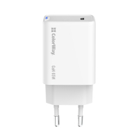 Зарядний пристрій ColorWay GaN Mini 65W PD Port PPS USB-C white (CW-CHS049PD-WT) Diawest