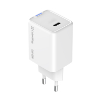 Зарядний пристрій ColorWay GaN Mini 65W PD Port PPS USB-C white (CW-CHS049PD-WT) Diawest