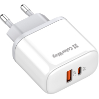 Зарядний пристрій ColorWay GaN Mini 25W PD Port PPS USB-C white (CW-CHS052PD-WT) Diawest