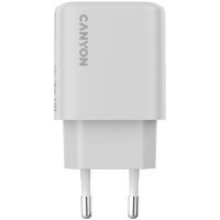 Зарядний пристрій Canyon OnCharge 200 20W 1xPD EU White (CNE-CHA200-01) Diawest