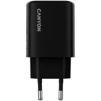 Зарядний пристрій Canyon OnCharge 200 20W 1xPD 1xQC EU Black (CNE-CHA200-31) Diawest