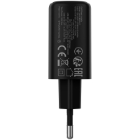 Зарядний пристрій Canyon OnCharge 200 20W 1xPD 1xQC EU Black (CNE-CHA200-31) Diawest