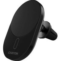 Зарядний пристрій Canyon OnGrip 105 15W Qi2 Wireless Black (CNS-CCH105B) Diawest