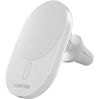 Зарядний пристрій Canyon OnGrip 105 15W Qi2 Wireless White (CNS-CCH105W) Diawest