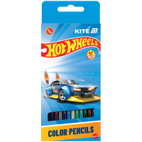 Олівці кольорові Kite Hot Wheels двосторонні, 12 шт. 24 кольори (HW25-054) Diawest
