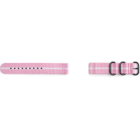 Ремінець до смарт-годинника Samsung Gear Premium Nato Pink-White (GP-R600BREECAE) Diawest