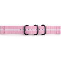 Ремінець до смарт-годинника Samsung Gear Premium Nato Pink-White (GP-R600BREECAE) Diawest