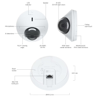 Камера відеоспостереження Ubiquiti UVC-G4-DOME Diawest