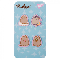 Стікер-закладка Yes Pusheen пластик 80 шт (4х20) (170419) Diawest