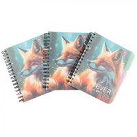 Блокнот Yes А5 Never give up 144 аркуша пластикова обкладинка (681958) Diawest