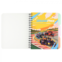 Блокнот Yes А5 Grand prix 144 аркуша пластикова обкладинка (681961) Diawest