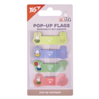 Стікер-закладка Yes Pop-up Miffy пластик 80 шт (170444) Diawest