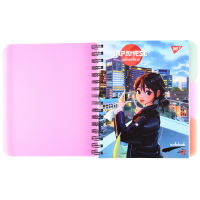 Блокнот Yes А5 Japanese adventure 144 аркуша пластикова обкладинка (681969) Diawest