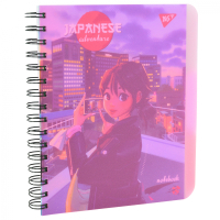 Блокнот Yes А5 Japanese adventure 144 аркуша пластикова обкладинка (681969) Diawest