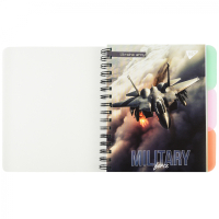 Блокнот Yes А5 Military 144 аркуша пластикова обкладинка (681953) Diawest