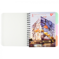 Блокнот Yes А5 Futuristic architecture 144 аркуша пластикова обкладинка (681956) Diawest