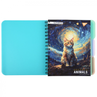 Блокнот Yes А4 Dreamer animals 144 аркуша пластикова обкладинка (681972) Diawest