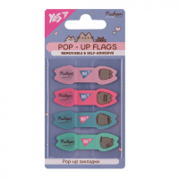 Стікер-закладка Yes Pop-up Pusheen пластик 80 шт (170443) Diawest