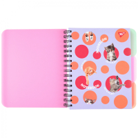 Блокнот Yes А5 Let`s be 144 аркуша пластикова обкладинка (681963) Diawest