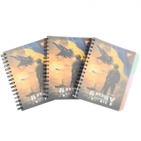 Блокнот Yes А5 Army Ukraine 144 аркуша пластикова обкладинка (681959) Diawest