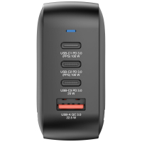 Зарядний пристрій Verbatim MiniGaN 100 W 4 ports (3xUSB-C/1xUSB-A) (32231) Diawest