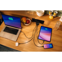 Зарядний пристрій Verbatim MiniGaN 100 W 4 ports (3xUSB-C/1xUSB-A) (32231) Diawest